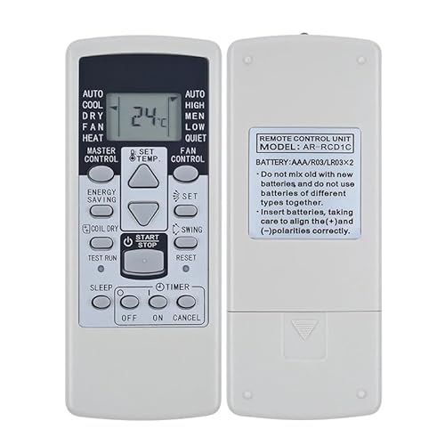 CLVIZCXOM AR-RCD1C Neue Ersatz Fernbedienung für Fujitsu Klimaanlage AR-RCD1C AR-RCD1E RCE1E CLVIZCXOM AR-RCD1C Neue Ersatz Fernbedienung für Fujitsu Klimaanlage AR-RCD1C AR-RCD1E RCE1E von CLVIZCXOM
