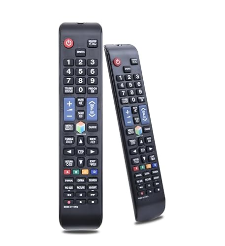 CLVIZCXOM BN59-01198Q Fernbedienung Ersatz für alle Samsung TV Fernbedienung 3D LCD LED Smart TV - Keine Einrichtung erforderlich CLVIZCXOM BN59-01198Q Fernbedienung Ersatz für alle Samsung TV Fernbedienung 3D LCD LED Smart TV - Keine Einrichtung erforderlich von CLVIZCXOM