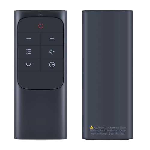 CLVIZCXOM Ersatz-Fernbedienung für Dreo Tower Fan DR-HPA001, Schwarz von CLVIZCXOM