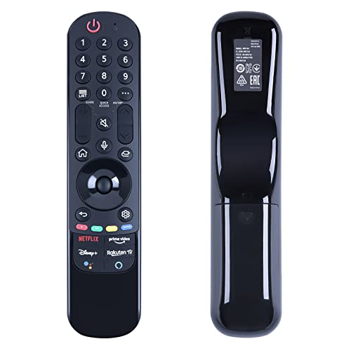 CLVIZCXOM Ersatz-Fernbedienung für LG TV Magic Fernbedienung mit Zeiger- und Sprachfunktion MR23GA MR22GA MR21GA | Netflix Prime Video Google/Alexa CLVIZCXOM Ersatz-Fernbedienung für LG TV Magic Fernbedienung mit Zeiger- und Sprachfunktion MR23GA MR22GA MR21GA | Netflix Prime Video Google/Alexa von CLVIZCXOM