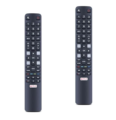 CLVIZCXOM RC802N YA12 Fernbedienung Ersatz für TCL Thomson SMART 4K LCD LED TV Fernbedienung 32DS520 40S6000FS 49DP600 49S6000FS 50DP600 F43S5916 H32S5916 U49P69P6 016 U. 55P6006 - Verwenden Sie es CLVIZCXOM RC802N YA12 Fernbedienung Ersatz für TCL Thomson SMART 4K LCD LED TV Fernbedienung 32DS520 40S6000FS 49DP600 49S6000FS 50DP600 F43S5916 H32S5916 U49P69P6 016 U. 55P6006 - Verwenden Sie es von CLVIZCXOM