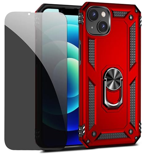 CLYDITE Hülle für iPhone 14 Plus Hülle Rote handyHülle mit Anti-Spähen Privatsphäre Schützen Folie Blickschutzfolie CLYDITE Hülle für iPhone 14 Plus Hülle Rote handyHülle mit Anti-Spähen Privatsphäre Schützen Folie Blickschutzfolie von CLYDITE