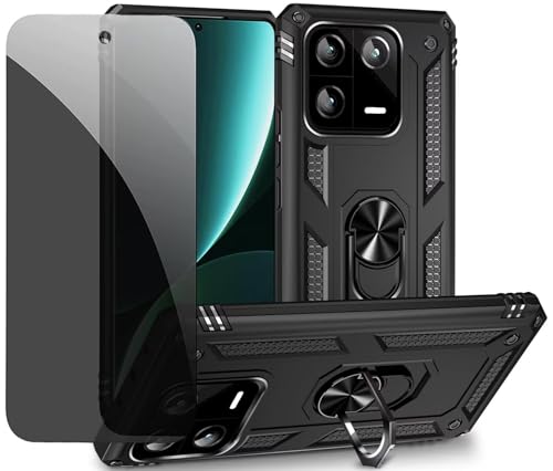 CLYDITE Hülle für Xiaomi 13 Hülle Schwarz handyHülle mit Anti-Spähen Privatsphäre Schützen Folie Blickschutzfolie CLYDITE Hülle für Xiaomi 13 Hülle Schwarz handyHülle mit Anti-Spähen Privatsphäre Schützen Folie Blickschutzfolie von CLYDITE