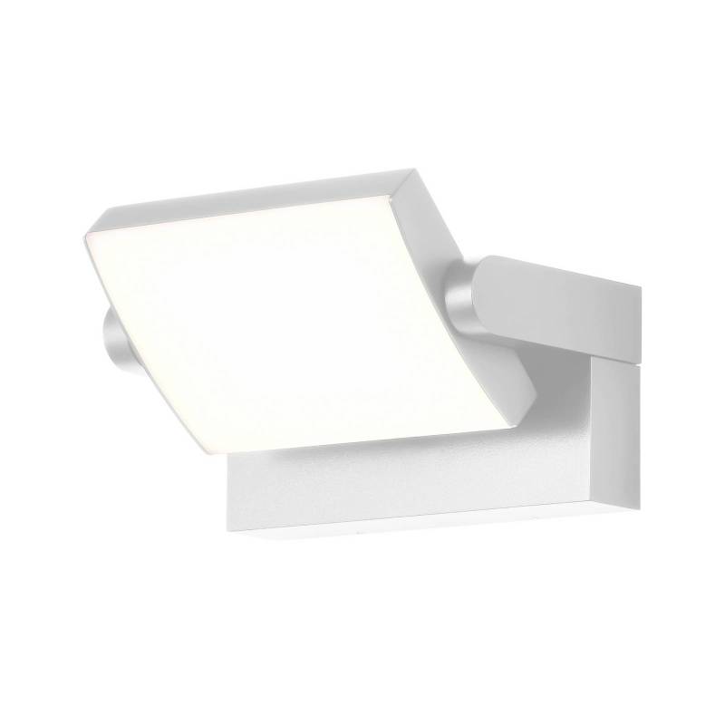 LED-Wandlampe CMD 9110, weiß, Breite 21 cm, Metall, IP54 von CMD