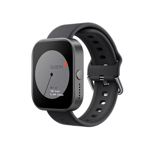 CMF by Nothing Watch Pro Smartwatch mit 1.96 AMOLED display, Fitness-Tracker, Multisystem-GPS, Bluetooth-Anrufe mit AI Noise Reduction und bis zu 13 Tagen Akkulaufzeit - Dunkelgrau von CMF BY NOTHING
