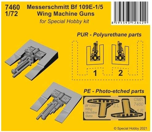 CMK - Messerschmitt me-109e-1/5 Wing Machine Guns von CMK