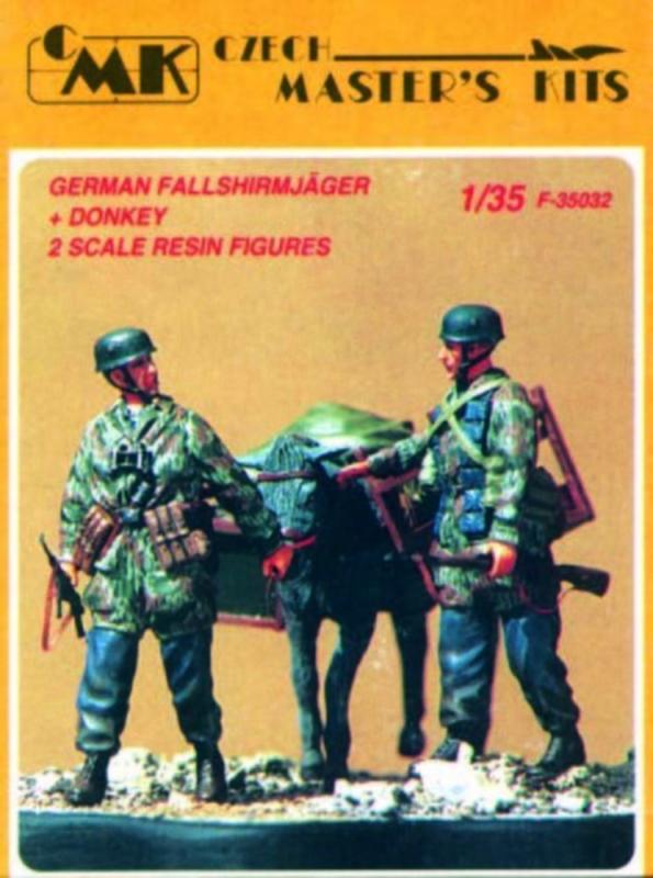 Deutsche Fallschirmjäger mit Maultier von CMK