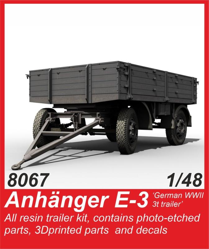 E-3 German WWII Trailer E-3 German WWII Trailer von CMK
