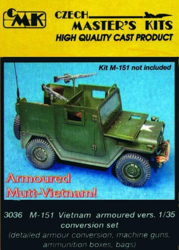 M-151 Vietnam Armoured version - Conversion set von CMK