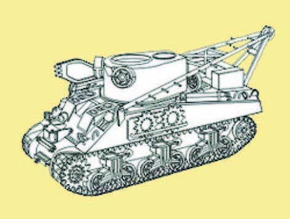 M32 Recovery Sherman - Umbauset [Tamiya] von CMK