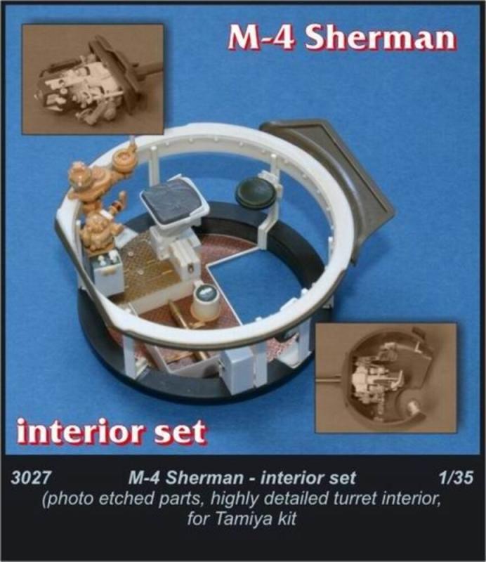 M4 Sherman - Interior von CMK