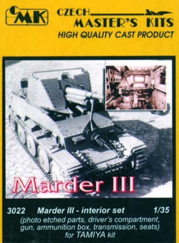 Marder III - Interior set von CMK