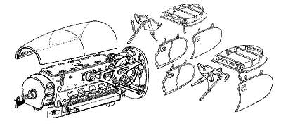 Messerschmitt Me-410B - Motor set Messerschmitt Me-410B - Motor set von CMK