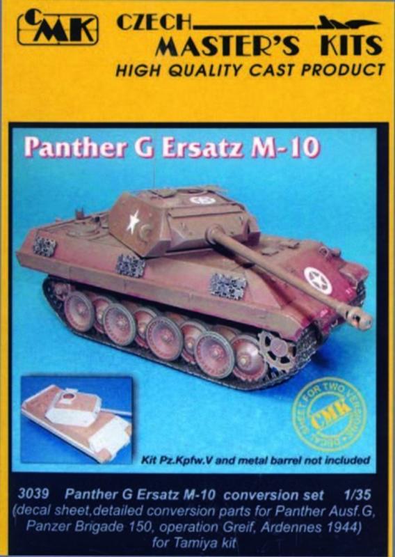 Panther G Ersatz M-10 - Umbauset von CMK