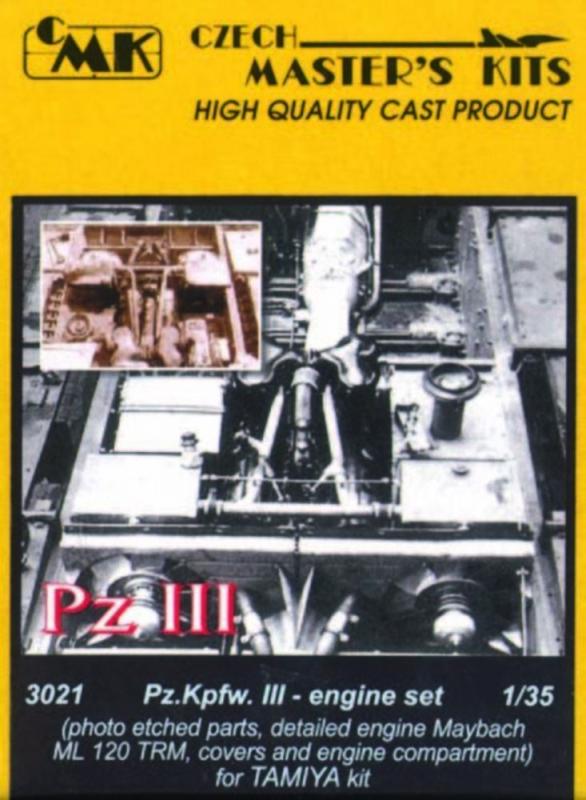 Pz.Kpfw.III - Motor Set ML 120TRM von CMK