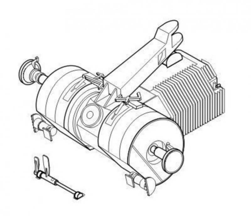 Sd.Kfz. 138/1 Grille - Transmission set von CMK