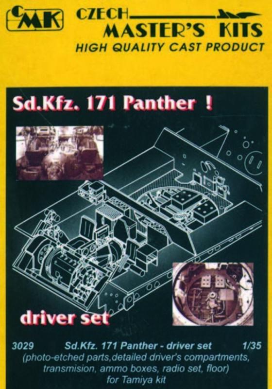 Sd.Kfz. 171 Panther - Driver Set von CMK