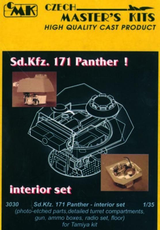 SdKfz. 171V Panther - Interior set von CMK