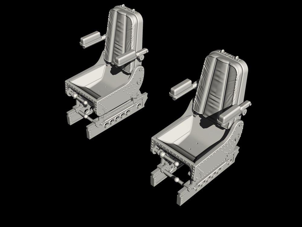 Siebel Si 204/Aero C-3 - Pilots Seats von CMK