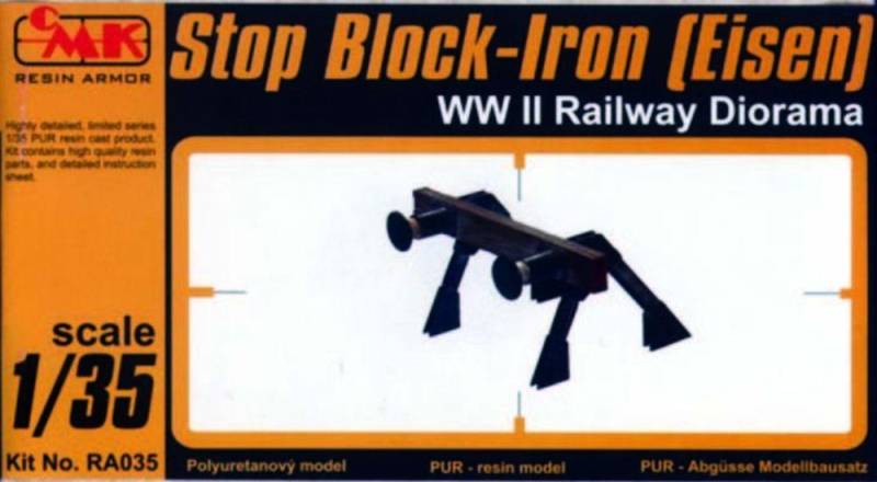 Stop Block-Iron (Eisen) WW II Railway Diorama von CMK