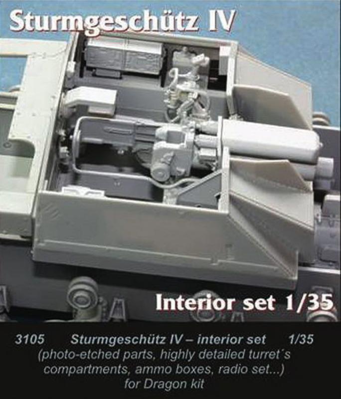 StuG IV - Interior set [Dragon] von CMK