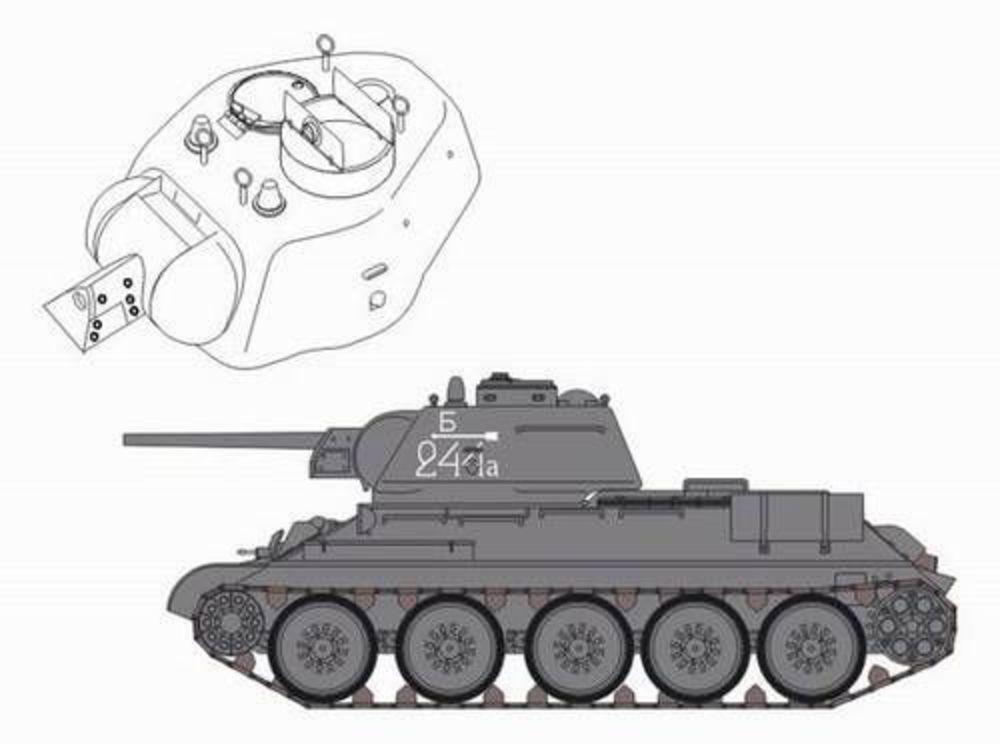 T-34/76 model 1943 Chtz T-34/76 model 1943 Chtz von CMK