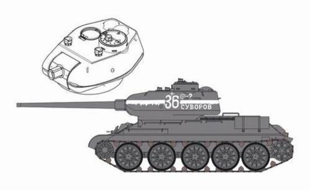 T-34/76 model 1943 von CMK