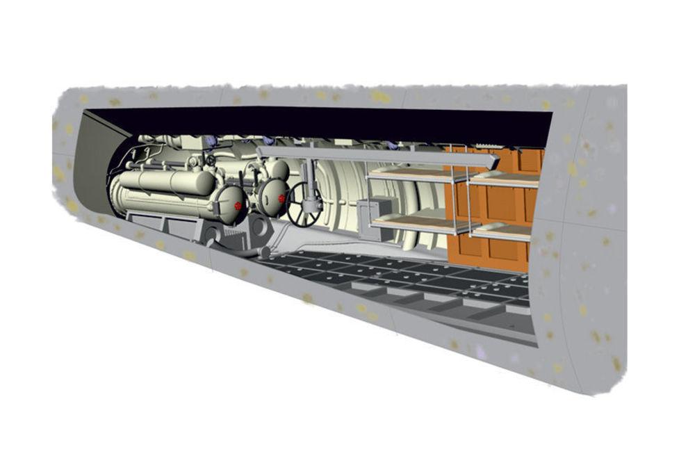 U-Boot IX - Rear Torpedo Section & Crew bunk [Revell] von CMK