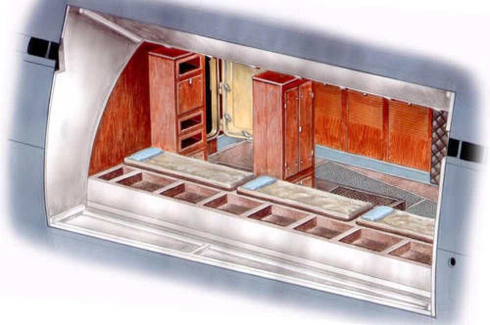 U-Boot typ IX - Front Crew Quarters [Revell] von CMK