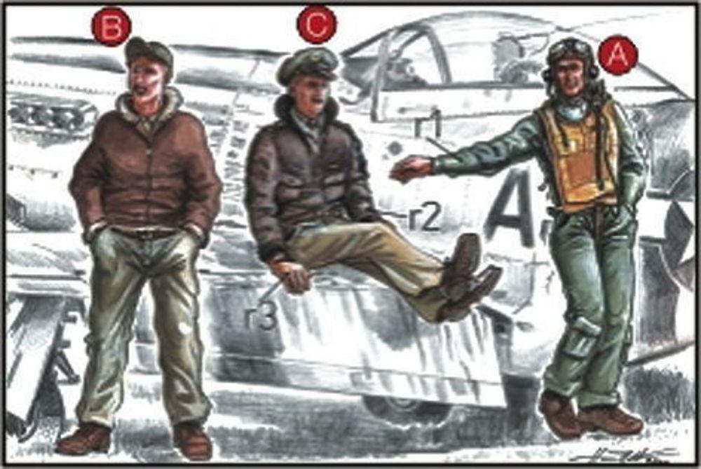 US Army Piloten und Mechaniker von CMK