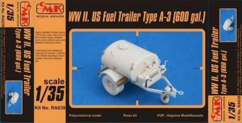 US Fuel Trailer Type A-3 (600 gal.) von CMK