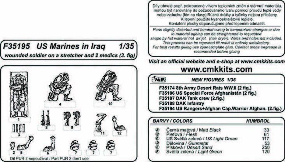 US Marines in Iraq wounded soldier and 2 medics US Marines in Iraq wounded soldier and 2 medics von CMK