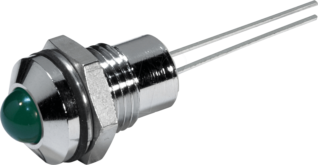 19060001 - LED-Signalleuchte, grün blinkend, 3,5-13 VDC, Ø8 mm, 32 mcd 19060001 - LED-Signalleuchte, grün blinkend, 3,5-13 VDC, Ø8 mm, 32 mcd von CML TECHNOLOGIES