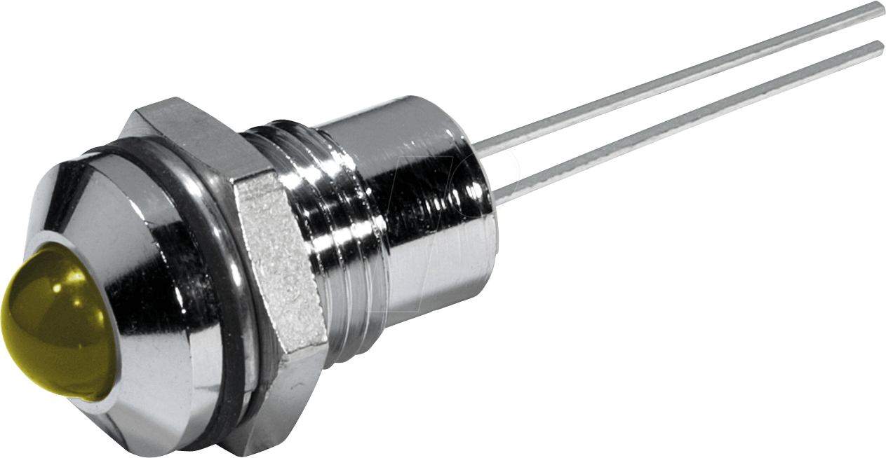 19060002 - LED-Signalleuchte, gelb blinkend, 3,5-13 VDC, Ø8 mm, 32 mcd 19060002 - LED-Signalleuchte, gelb blinkend, 3,5-13 VDC, Ø8 mm, 32 mcd von CML TECHNOLOGIES