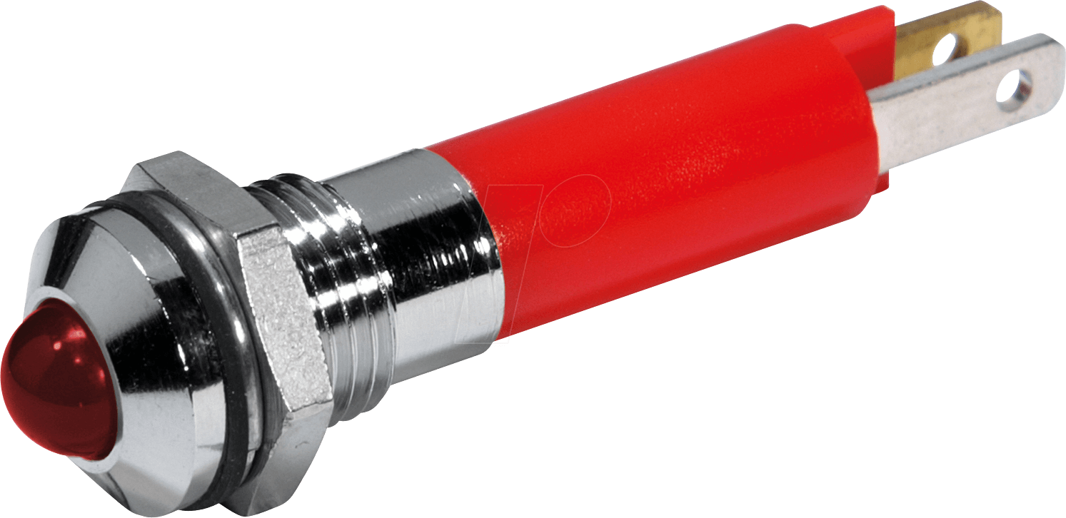 19060353 - LED-Signalleuchte, rot blinkend, 24 VDC, Ø8 mm, 80 mcd 19060353 - LED-Signalleuchte, rot blinkend, 24 VDC, Ø8 mm, 80 mcd von CML TECHNOLOGIES