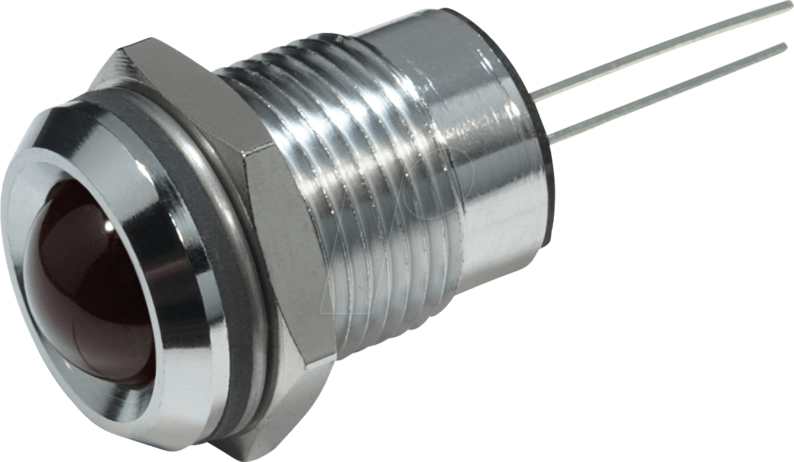 19220000 - LED-Signalleuchte, rot blinkend, 3,5-13 VDC, Ø14 mm, 100 mcd 19220000 - LED-Signalleuchte, rot blinkend, 3,5-13 VDC, Ø14 mm, 100 mcd von CML TECHNOLOGIES