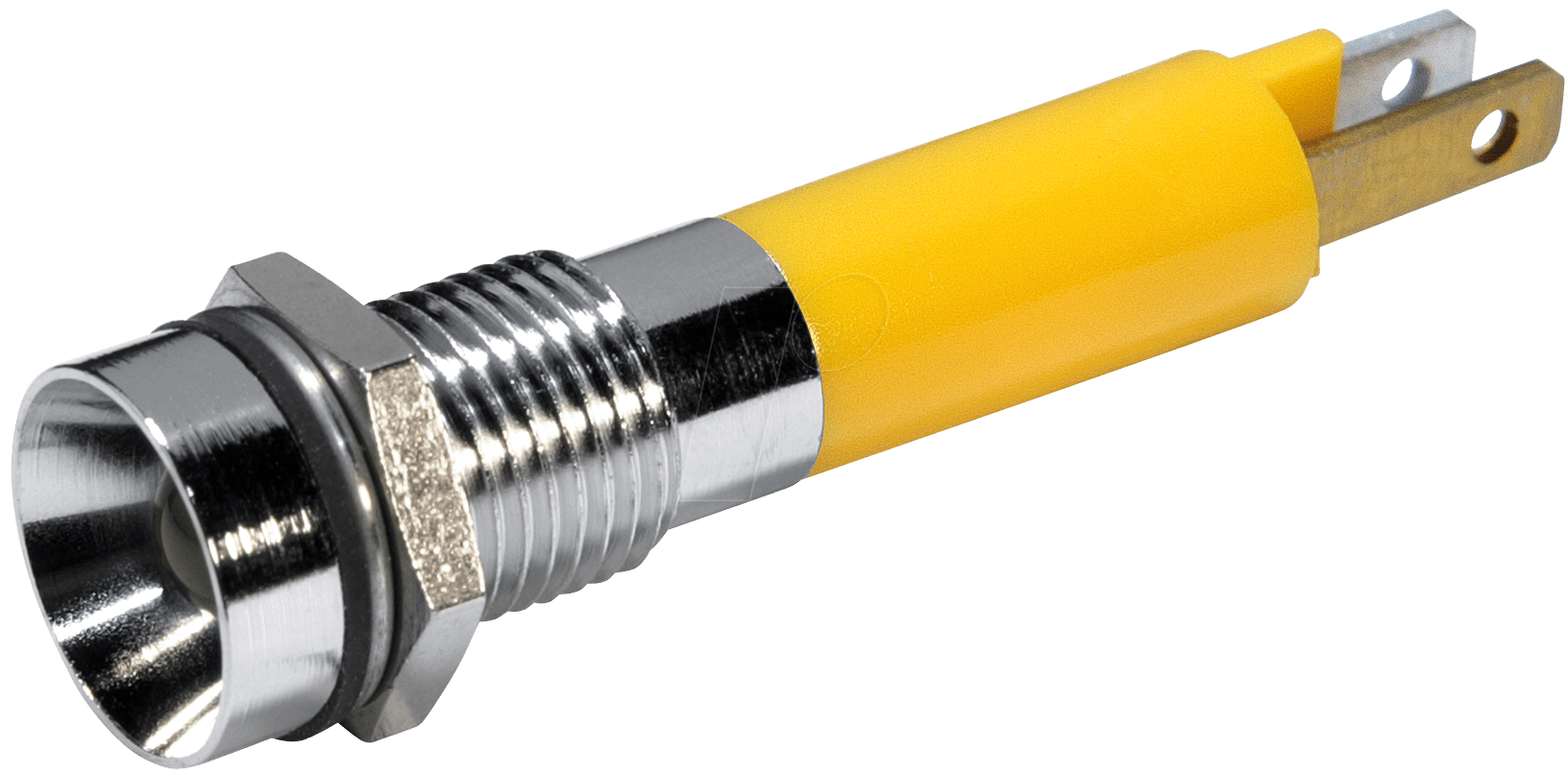 LED 1905-24GE - LED-Signalleuchte, 5 mm, gelb, 24 V, Innenrefl., Ø8 mm, 32 mcd LED 1905-24GE - LED-Signalleuchte, 5 mm, gelb, 24 V, Innenrefl., Ø8 mm, 32 mcd von CML TECHNOLOGIES