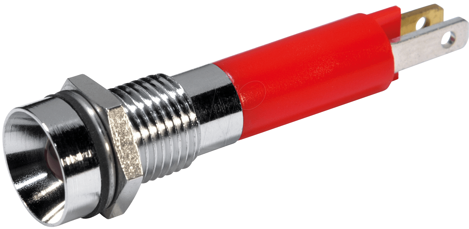 LED 1905-24RT - LED-Signalleuchte, 5 mm, rot, 24 V, Innenrefl., Ø8 mm, 80 mcd LED 1905-24RT - LED-Signalleuchte, 5 mm, rot, 24 V, Innenrefl., Ø8 mm, 80 mcd von CML TECHNOLOGIES