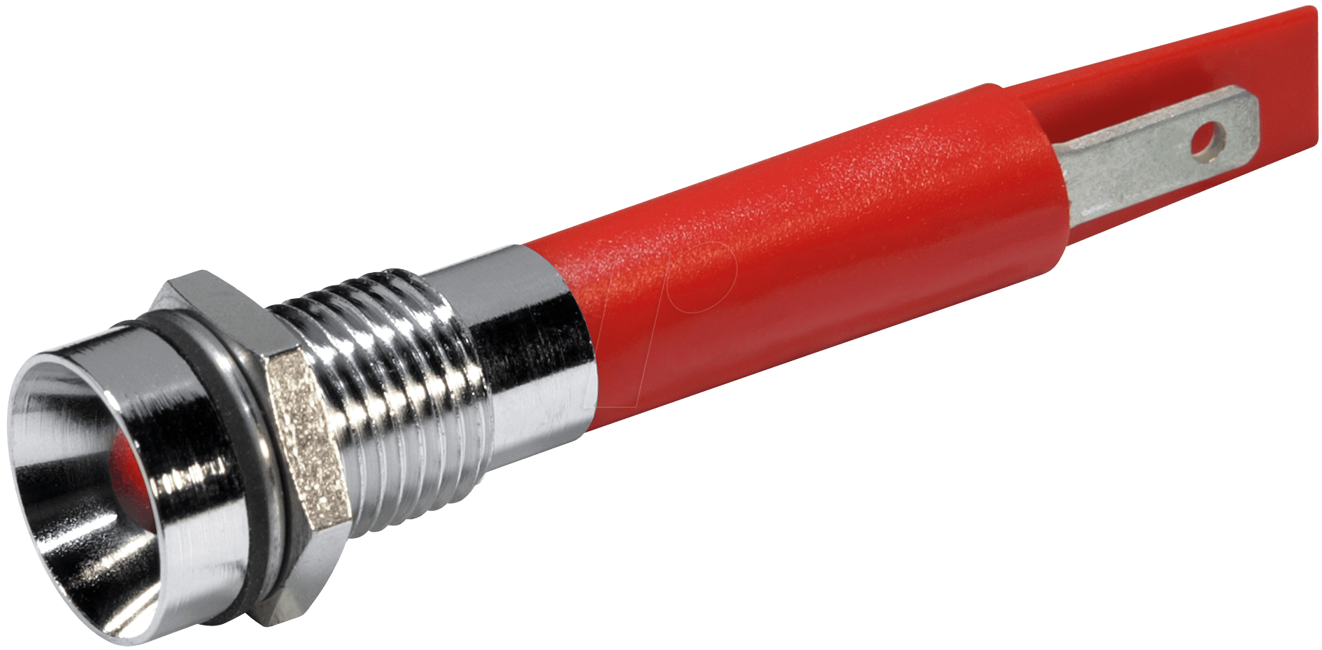 LED 1950-230RT - LED-Signalleuchte, 5 mm, rot, 230 V, Innenrefl., Ø8 mm, 22 mcd LED 1950-230RT - LED-Signalleuchte, 5 mm, rot, 230 V, Innenrefl., Ø8 mm, 22 mcd von CML TECHNOLOGIES