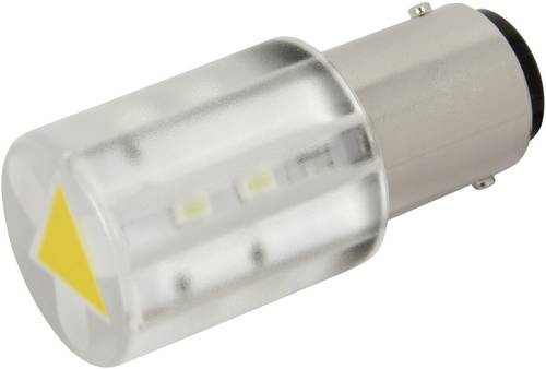CML 18560352 LED-Signalleuchte Gelb BA15d 24 V/DC, 24 V/AC 400 mcd von CML