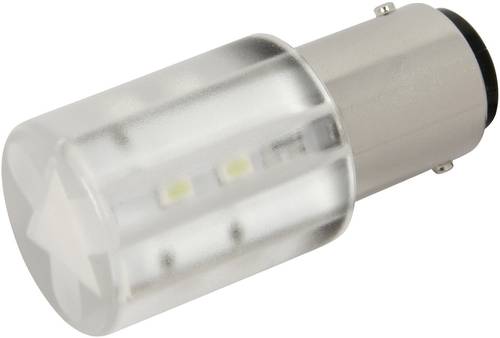 CML 1856123W LED-Signalleuchte Kaltweiß BA15d 230 V/AC 380 mcd CML 1856123W LED-Signalleuchte Kaltweiß BA15d 230 V/AC 380 mcd von CML