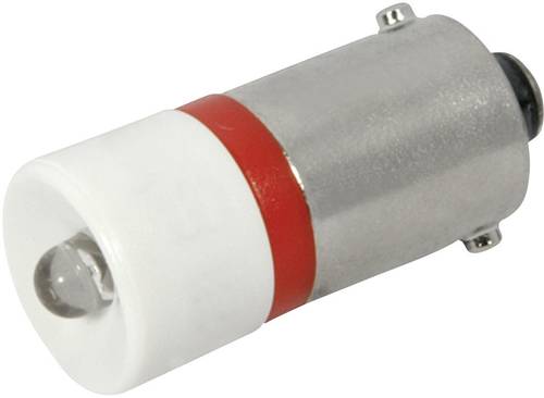 CML 18602250 LED-Signalleuchte Rot BA9s 12 V/DC, 12 V/AC 390 mcd von CML