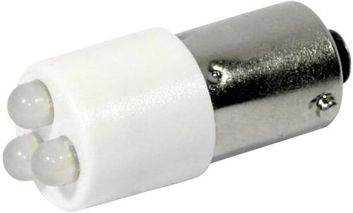 CML 1862035W3 LED-Signalleuchte Kaltweiß BA9s 24 V/DC, 24 V/AC 2400 mcd von CML