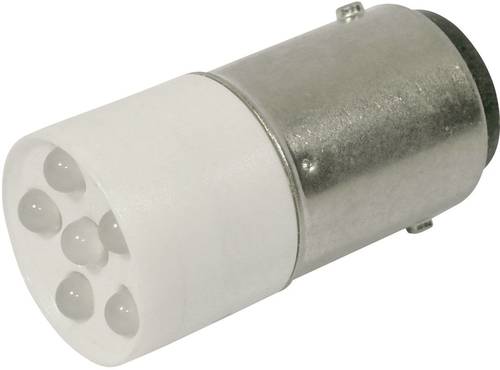 CML 1864035W3D LED-Signalleuchte Kaltweiß BA15d 24 V/DC, 24 V/AC 1200 mcd von CML