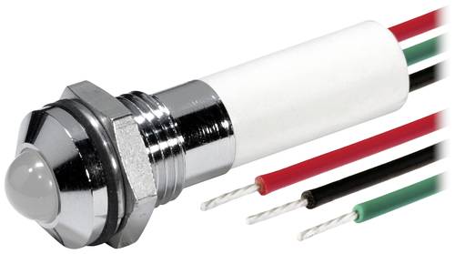 CML 19TR0A24/6 LED-Signalleuchte Rot, Grün, Gelb 24 V/DC 10 mcd, 20 mcd, 30 mcd CML 19TR0A24/6 LED-Signalleuchte Rot, Grün, Gelb 24 V/DC 10 mcd, 20 mcd, 30 mcd von CML