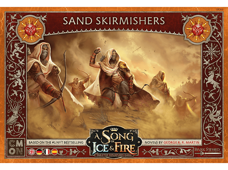 CMON Song of Ice & Fire - Sand Skirmishers (Sand-Plänkler) Brettspiele Mehrfarbig von CMON