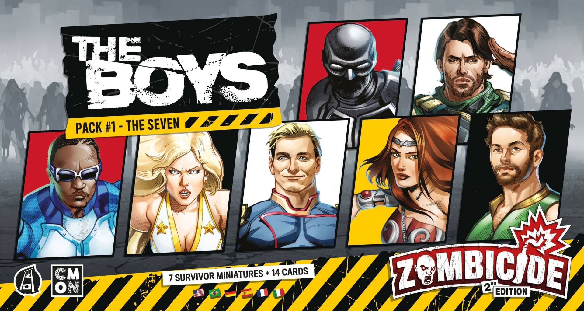 CMON - Zombicide 2. Edition: The Boys Pack #1 von CMON