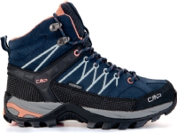 CMP Women's Rigel Mid Shoes Wmn Trekking Wp navy blue-orange s. 38 (3Q12946 92AD) von CMP