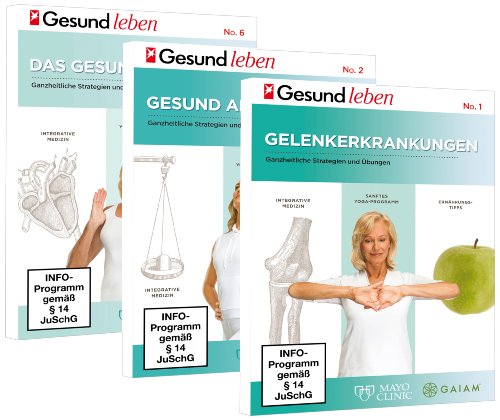3 DVD Set - Gesundheit: Gelenkerkrankungen - Gesund Abnehmen - Das gesunde Herz von CMS GmbH