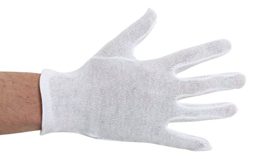CMT Handschuhe, dickwandig, Baumwolle, Weiß, Größe 11, 12St./Sack 600 St./Schachtel von CMT